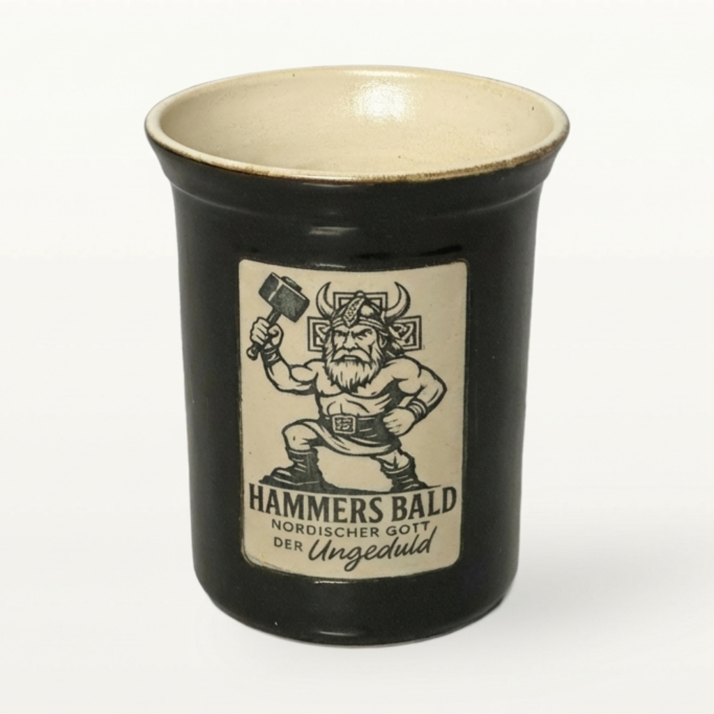 Hammers bald, der nordische Gott der Ungeduld