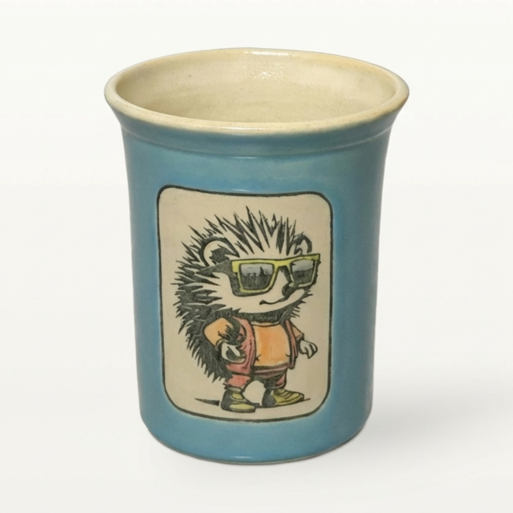 Cooler Igel