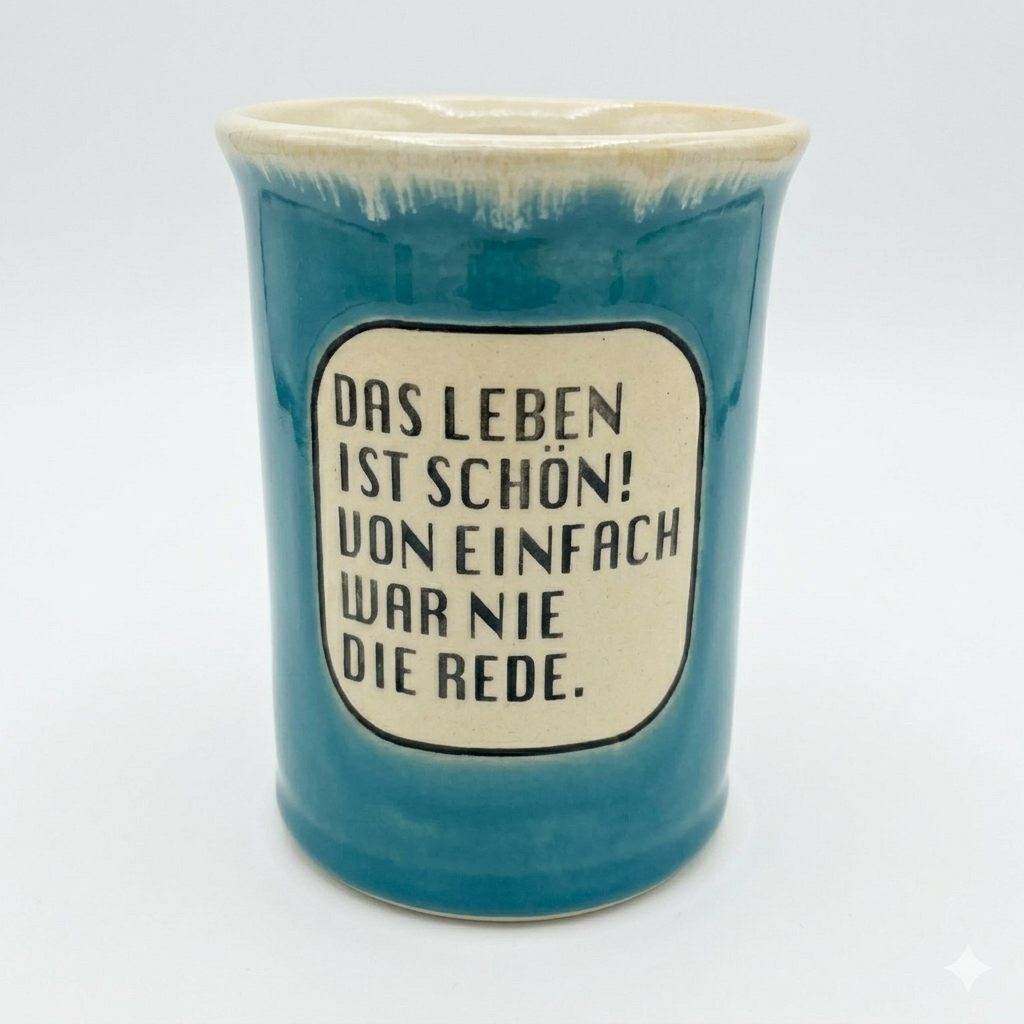 Das Leben ist schön, von einfach war nie die Rede